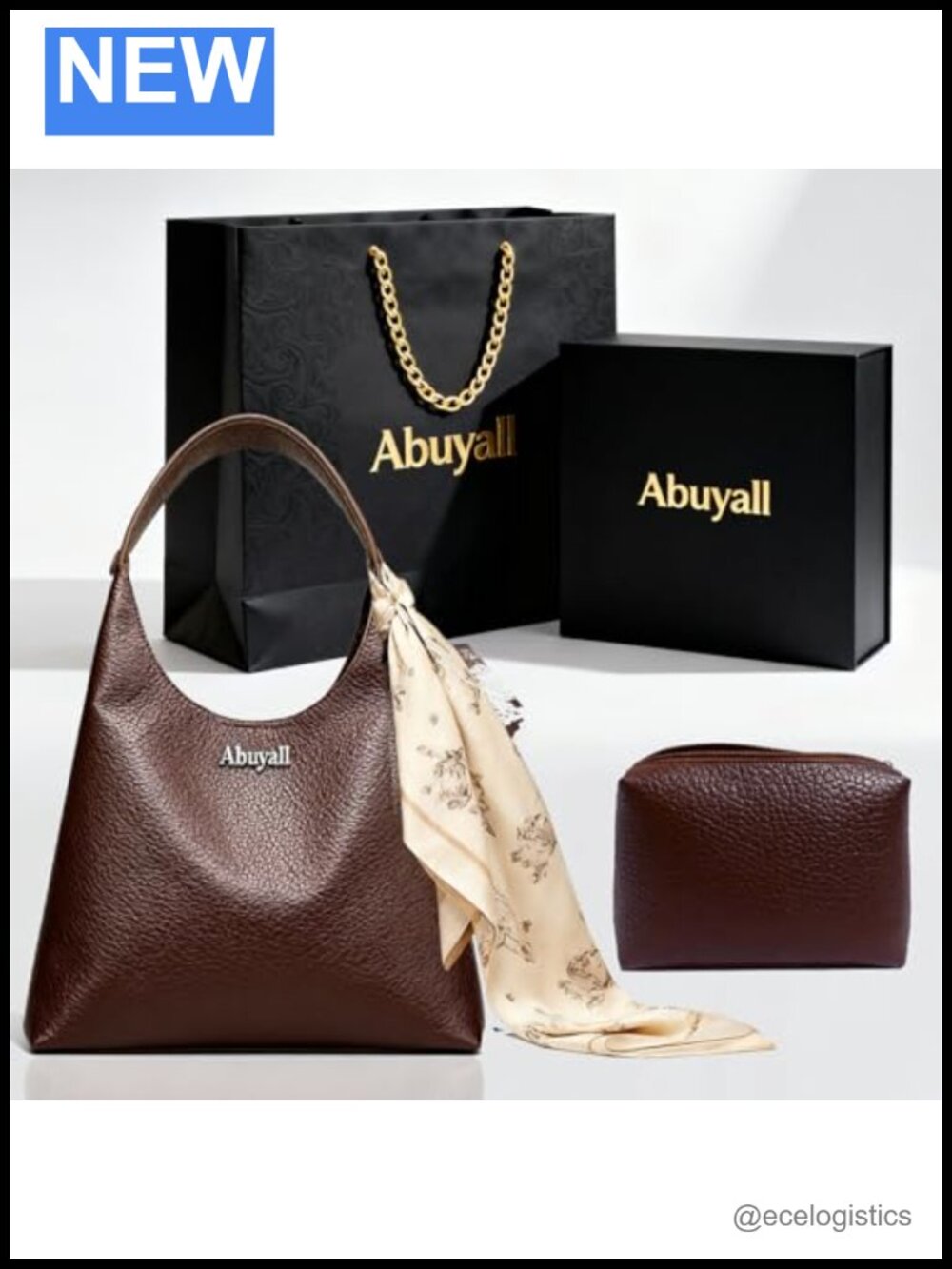 Vintage PU Leather Hobo Purse for Women Oversize Slouchy Shoulder Bag Large - Picture 6 of 6